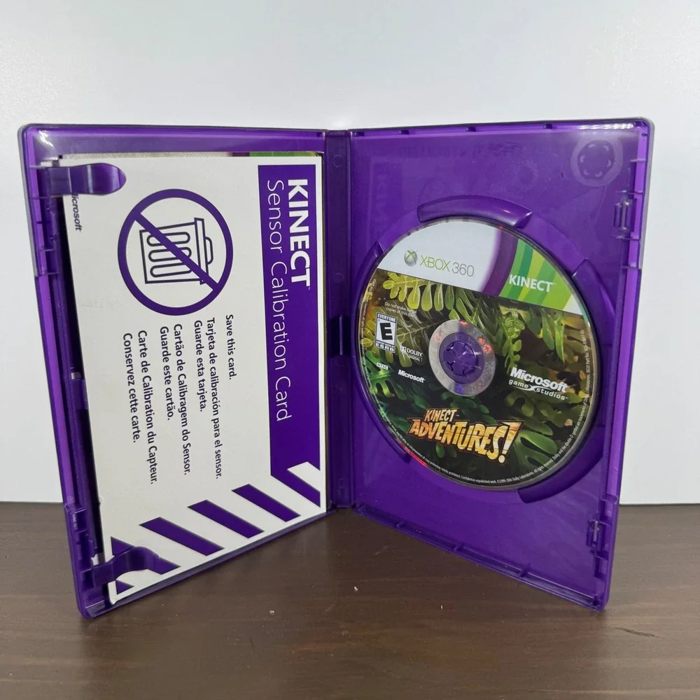 Xbox 360‎ Game Kinect Adventures Sports Adventure NTSC Microsoft Pre Owned